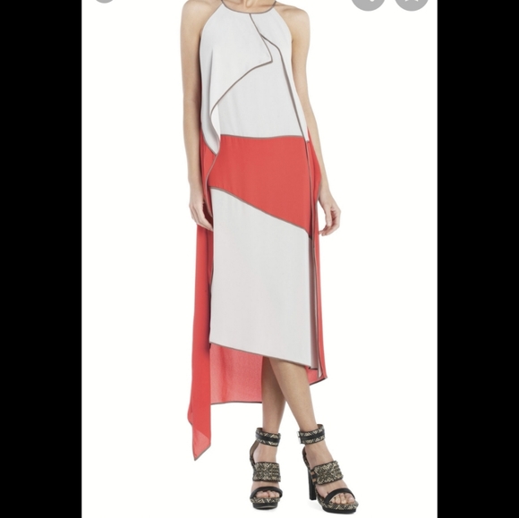 BCBG MaxAzria RUNWAY silk blend dress - Picture 3 of 7